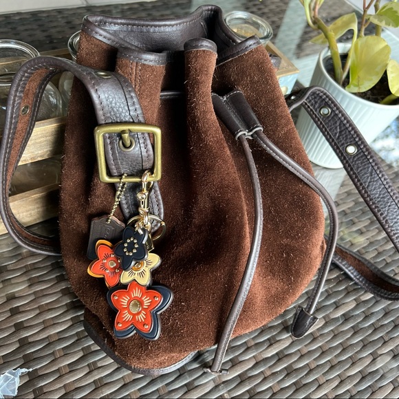 Berkeley Drawstring in Mahogany Vintage Coach #9012 - Picture 5 of 12